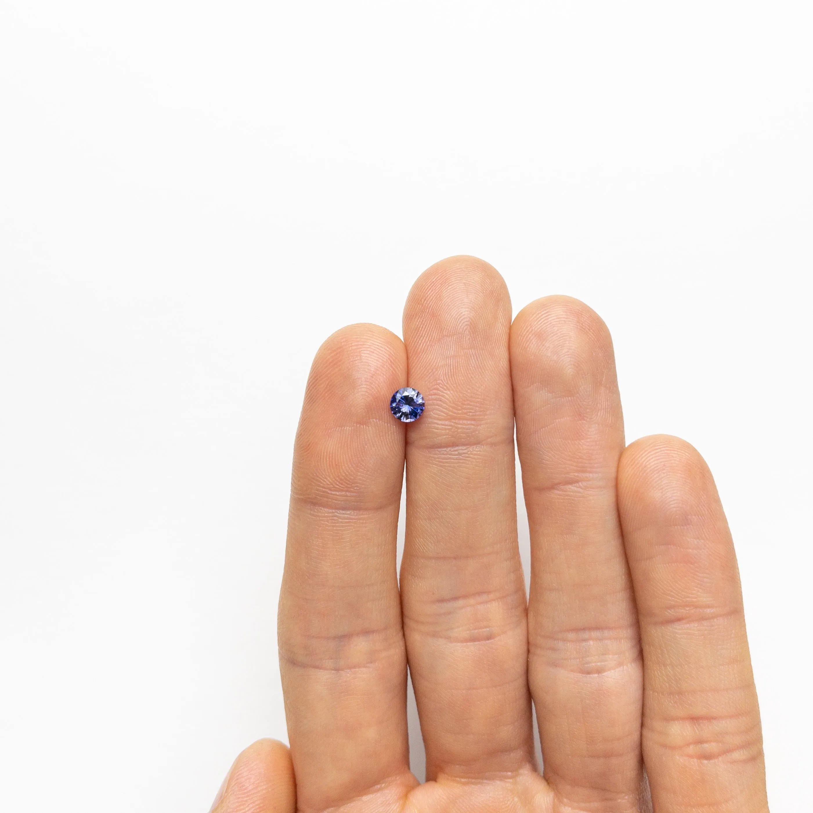 0.56ct 5.02x5.00x3.12mm Round Brilliant Sapphire 22176-01