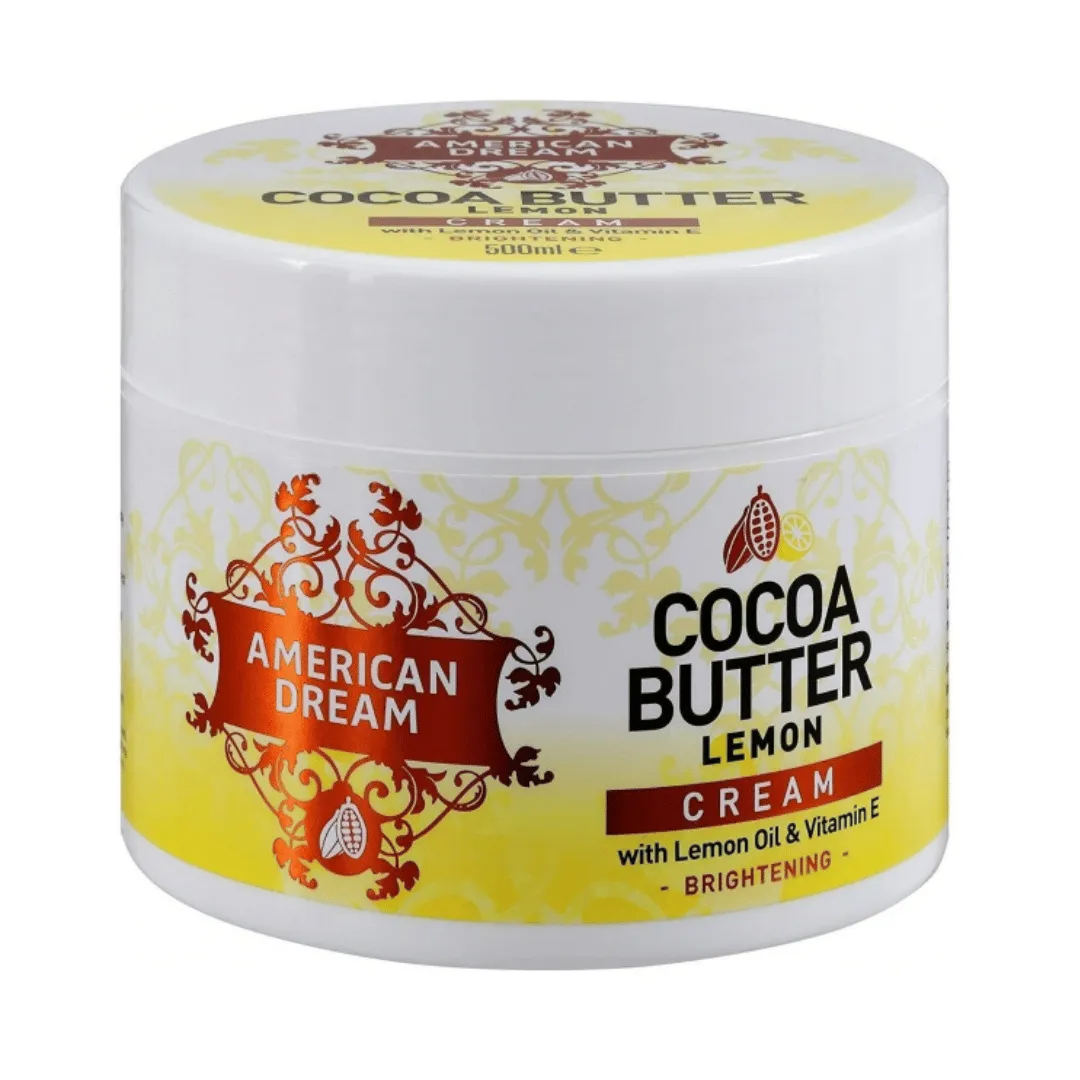 1,0 American Dream Cocoa Butter Cream avec du citron 500 g