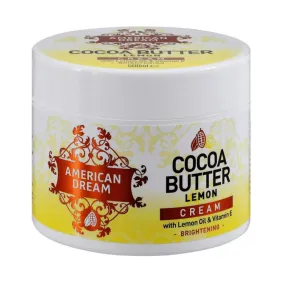 1,0 American Dream Cocoa Butter Cream avec du citron 500 g