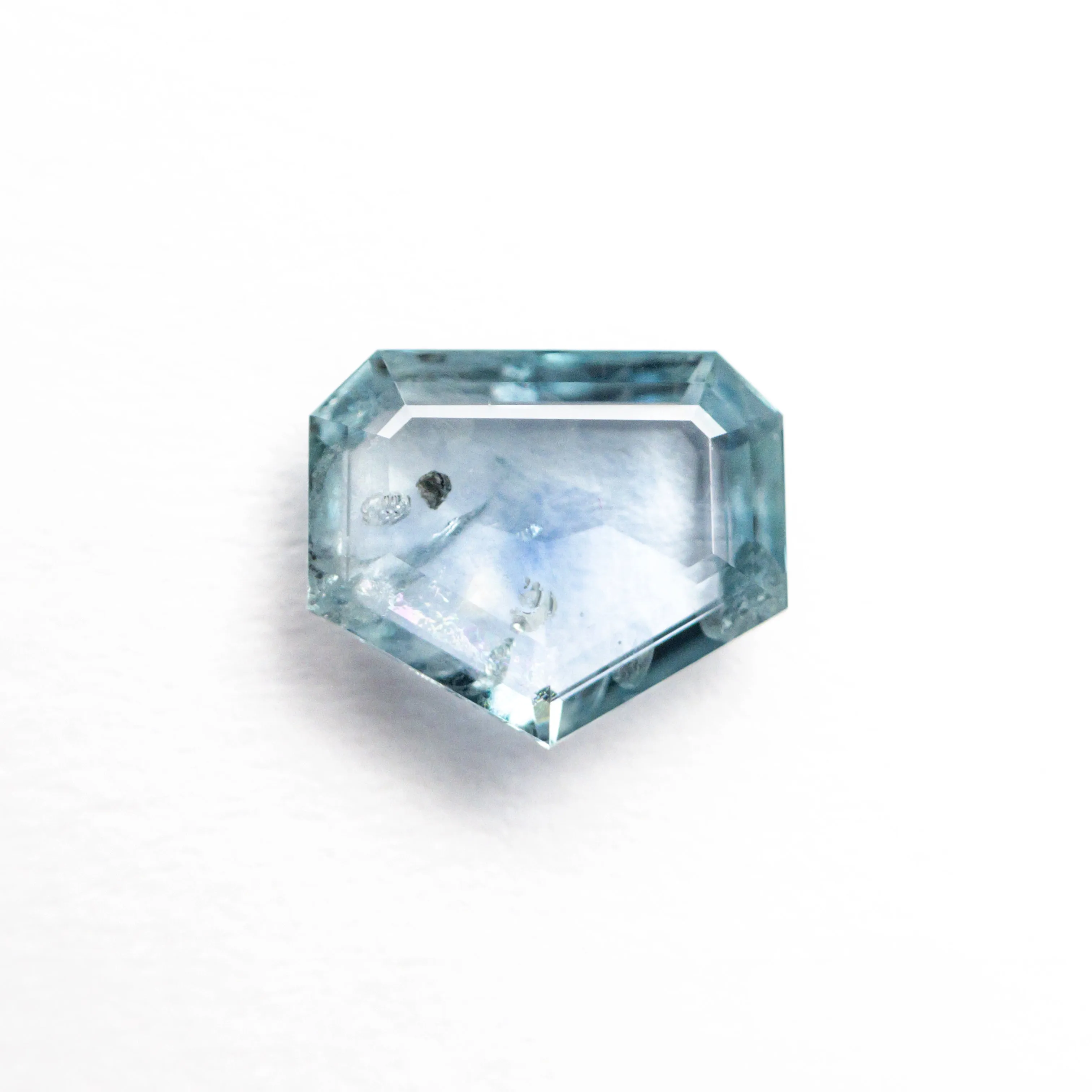 1.23ct 7.34x6.15x2.28mm Pentagon Rosecut Sapphire 22434-62