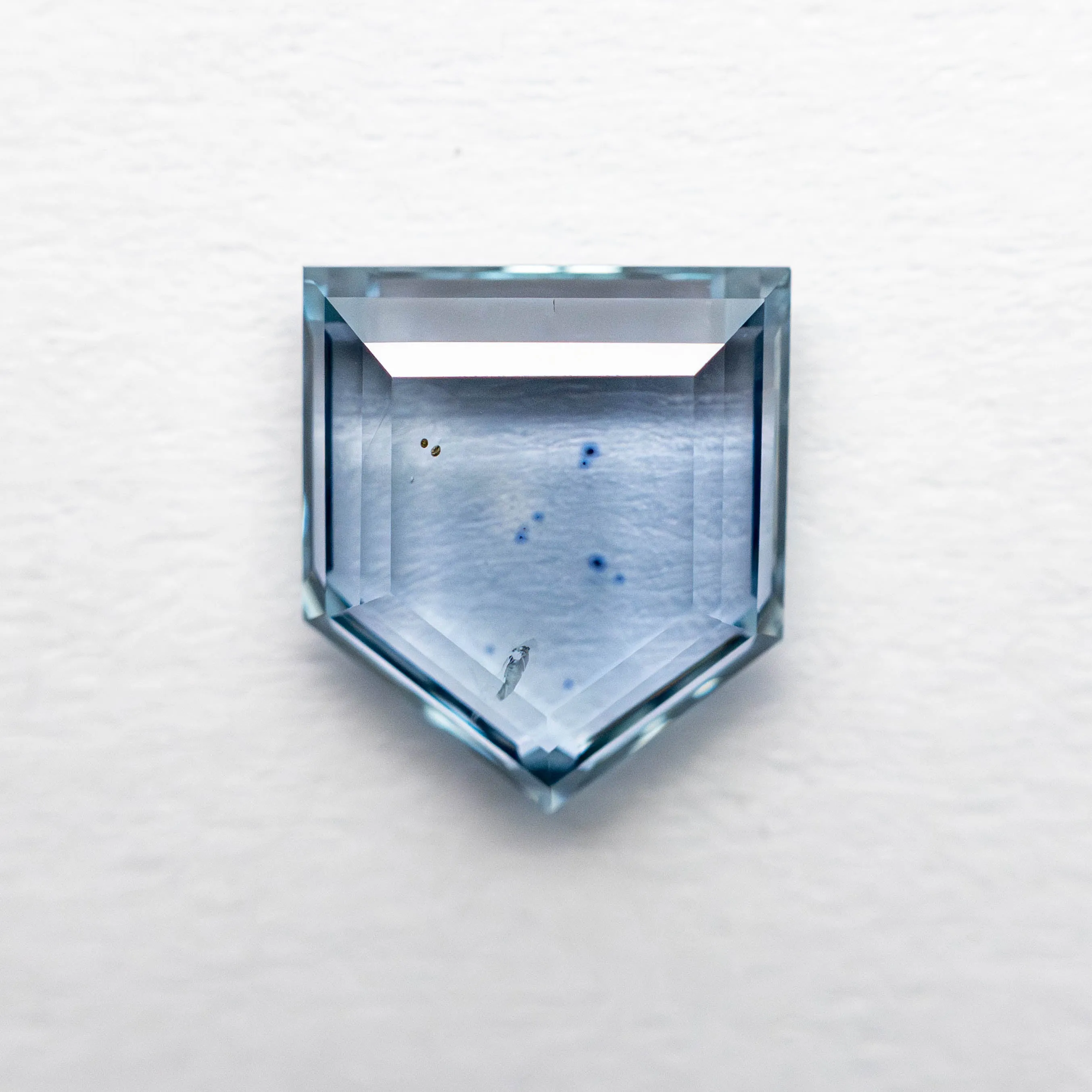 1.60ct 7.60x6.71x2.46mm Pentagon Portrait Cut Sapphire 23474-35