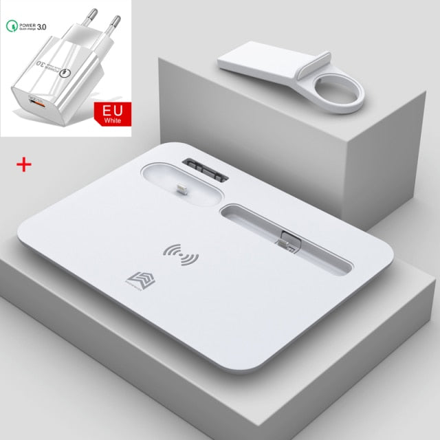 2022 Wireless Charger For Iphone 5 In 1 Wireless Chargers for Apple Watch Airpods Pro