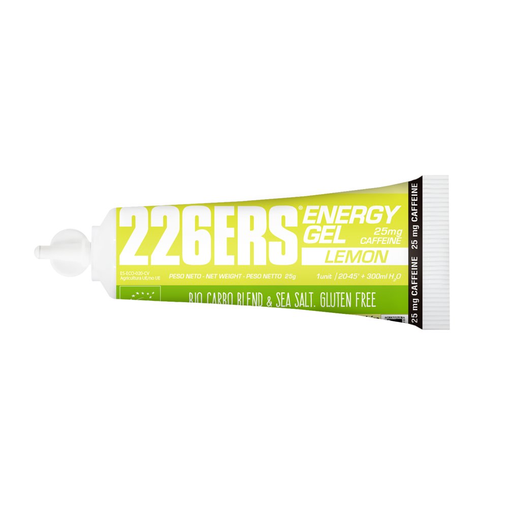 226ERS Energy Gel Bio Limón 25gr / 25mg Cafeína