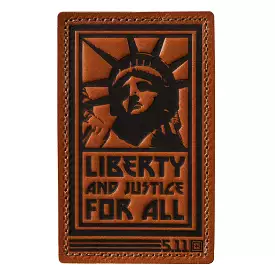 81732-108  PARCHE LIBERTY AND JUSTICE CAFE MARCA 5.11