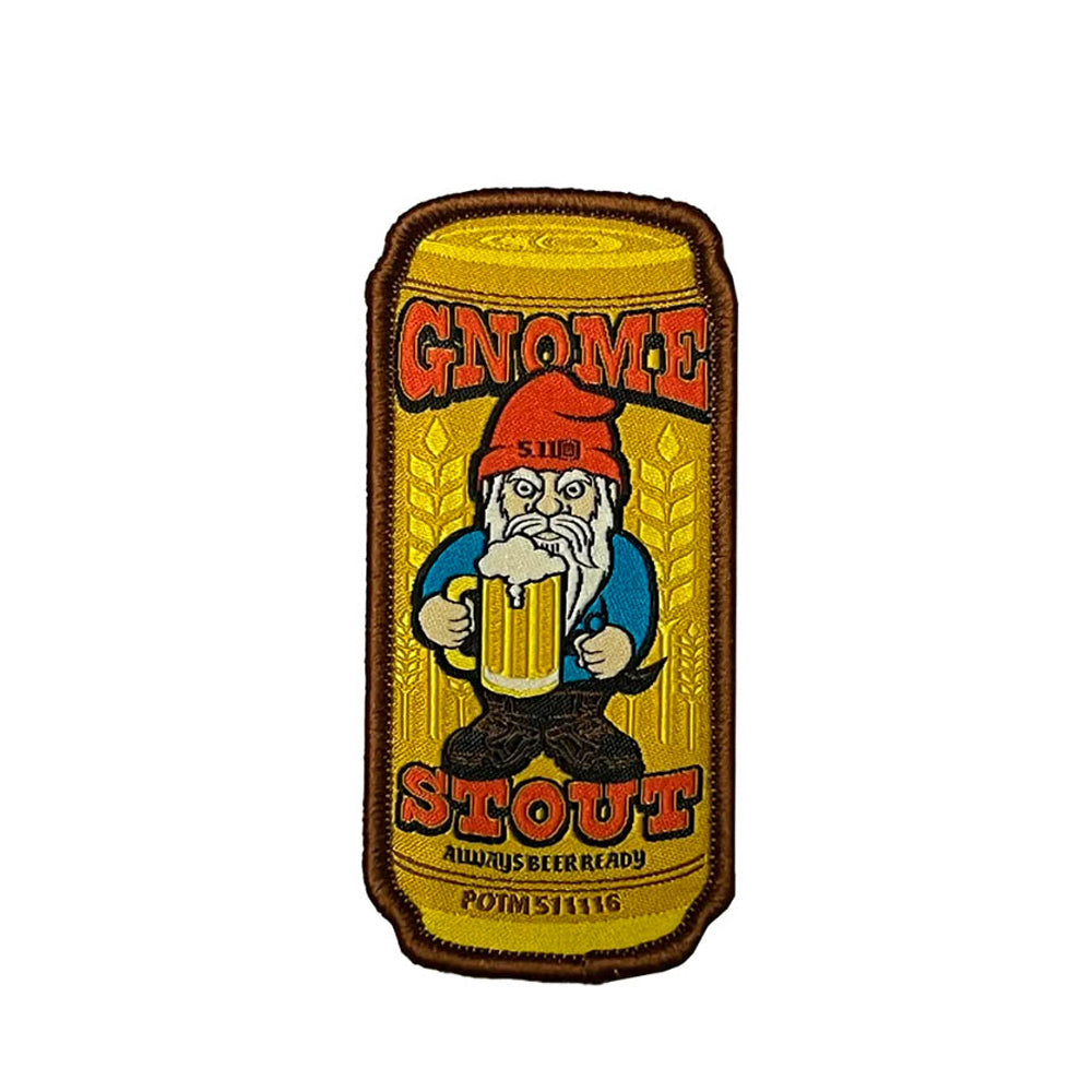 92367-108 PARCHE GNOME STOUT CAFE MARCA 5.11