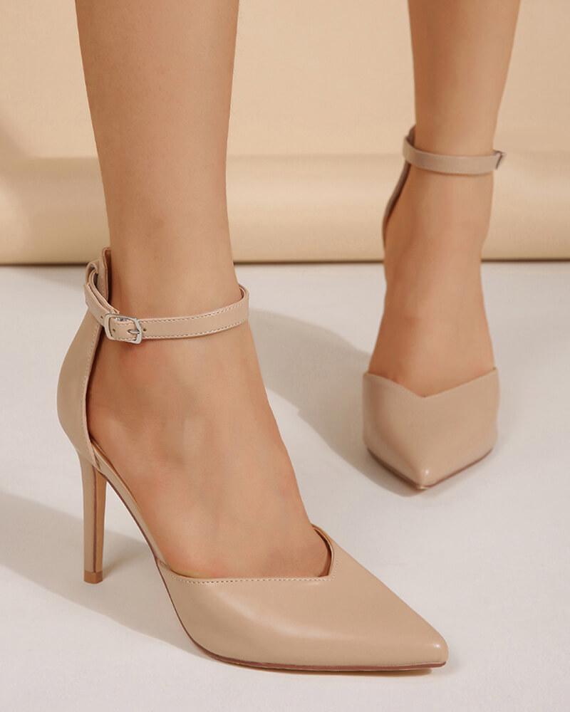 Adjustable Buckle Pumps