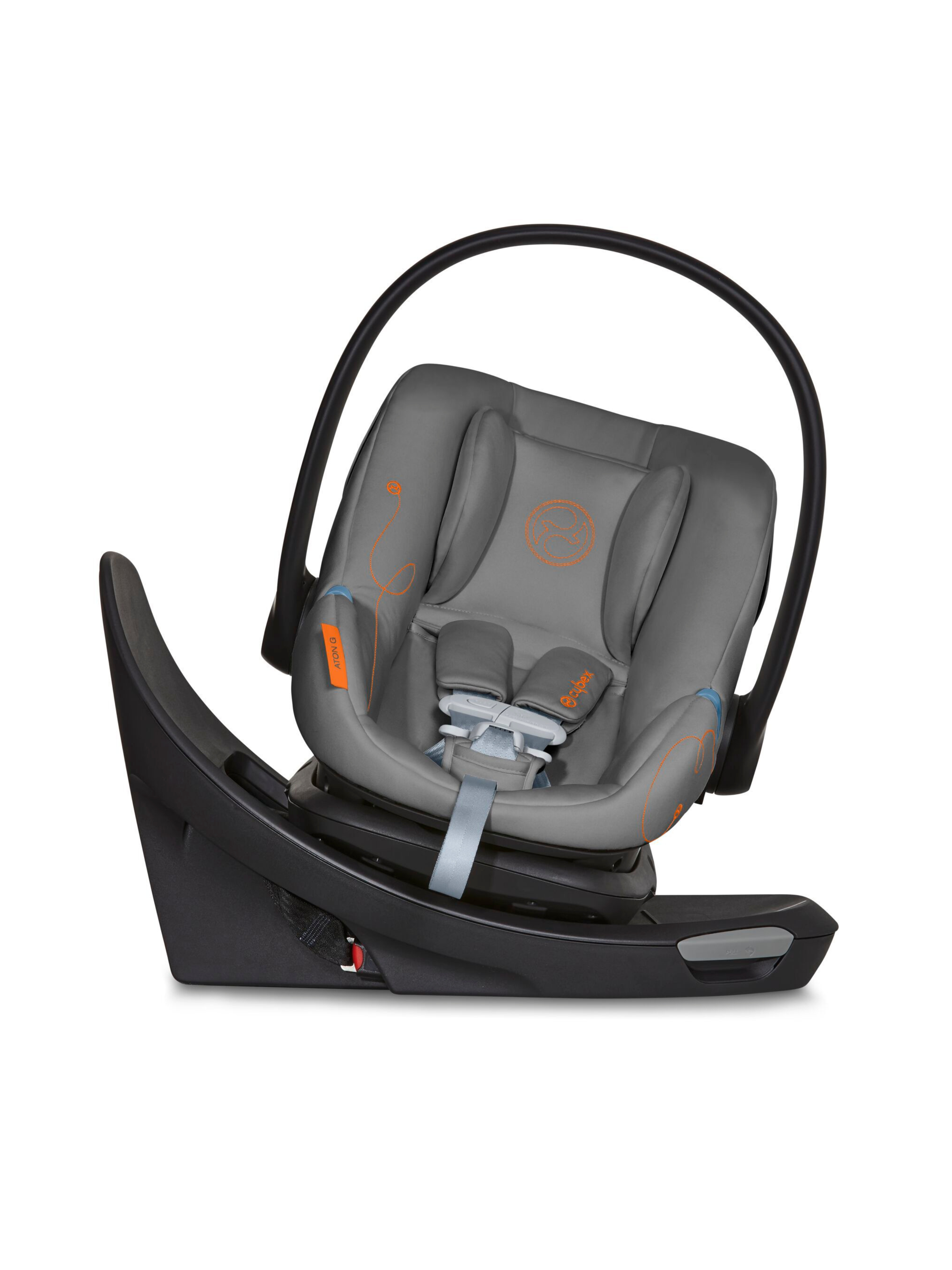 Aton G Swivel Car Seat - Grey