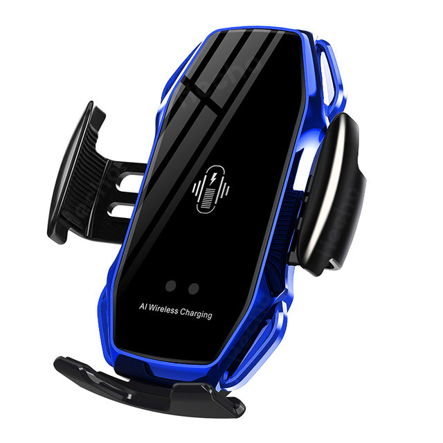 Automatic Clamping 10W Fast Car Wireless Charger for Samsung S10 iPhone 11 Pro XS