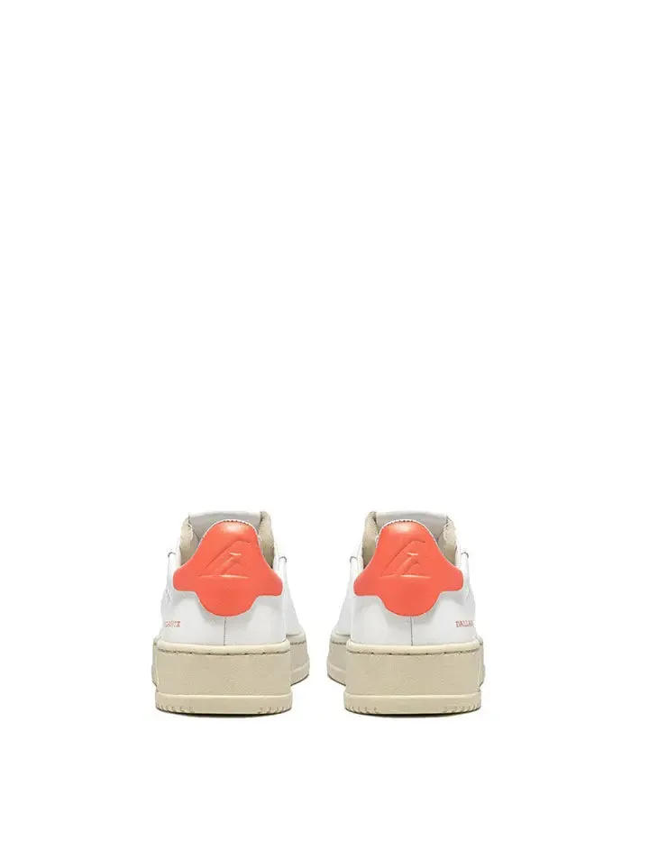 Autry Dallas Low Trainers White / Coral