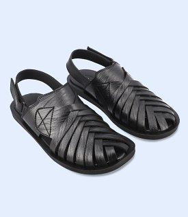 BM4569-BLACK-Men Sandal