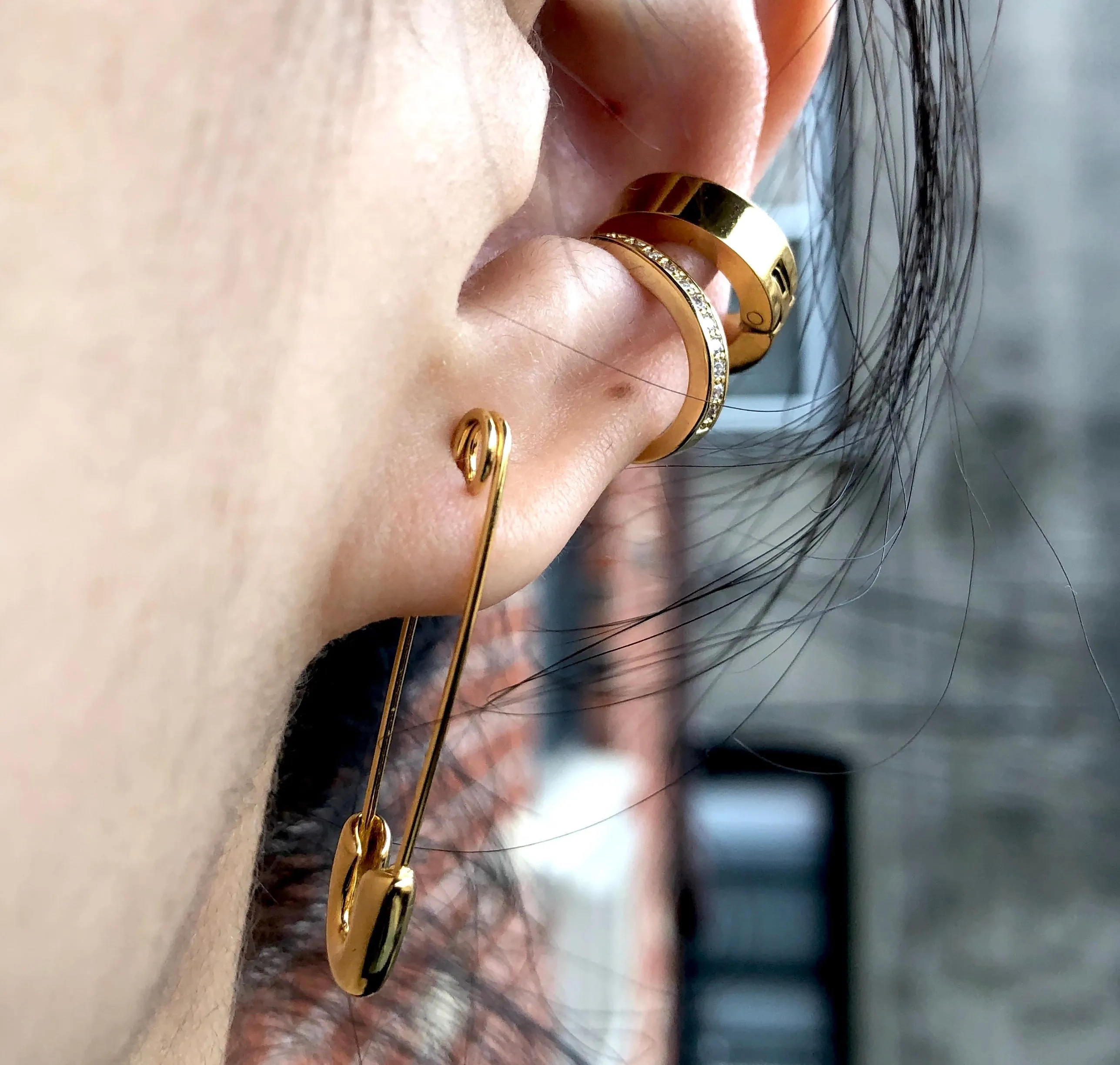 Bold  line Ear-cuff