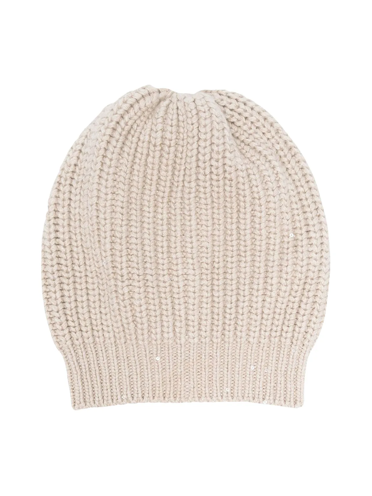 Brunello Cucinelli Ribbed Knit Beanie