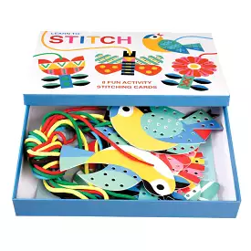 Cardboard Learn to Stitch Activity Kit