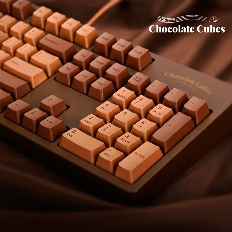 cherry chocolate mechanical keyboard