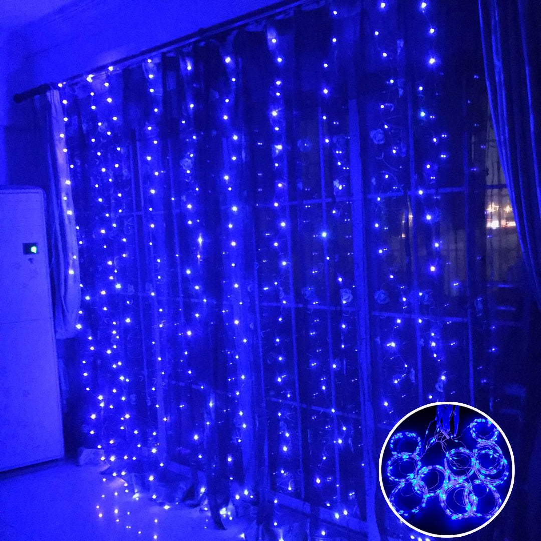 Curtain Lights Indoor Waterfall Fairy String USB Led Lights Decoration