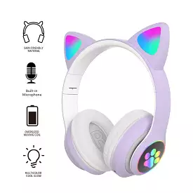 cute cat ears kid Wireless headphones