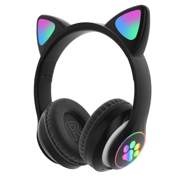 cute cat ears kid Wireless headphones