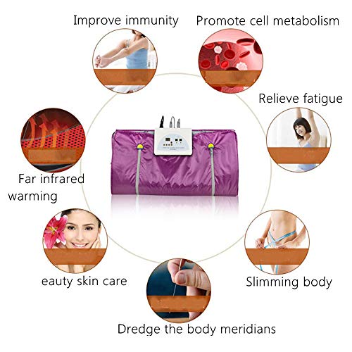 Deluxe Infrared Sauna Blanket - Purple Sauna Slimming Blanket