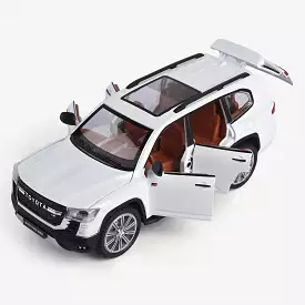 DIE-CAST MODEL PULLBACK CAR WITH LIGHT MUSIC