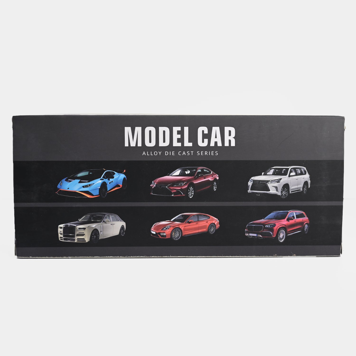 DIE-CAST MODEL PULLBACK CAR WITH LIGHT MUSIC