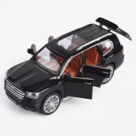 DIE-CAST MODEL PULLBACK CAR WITH LIGHT MUSIC