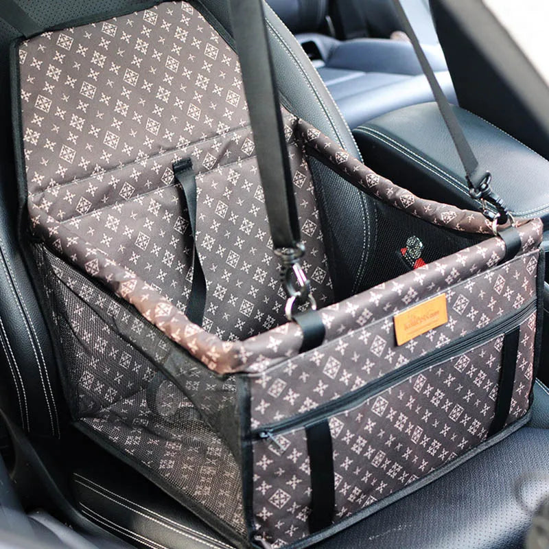 Double Thick  Travel Accessories  Mesh Hanging Bags Folding  Pet Supplies Waterproof Dog Mat Blanket Safety  Pet Car Seat Bag