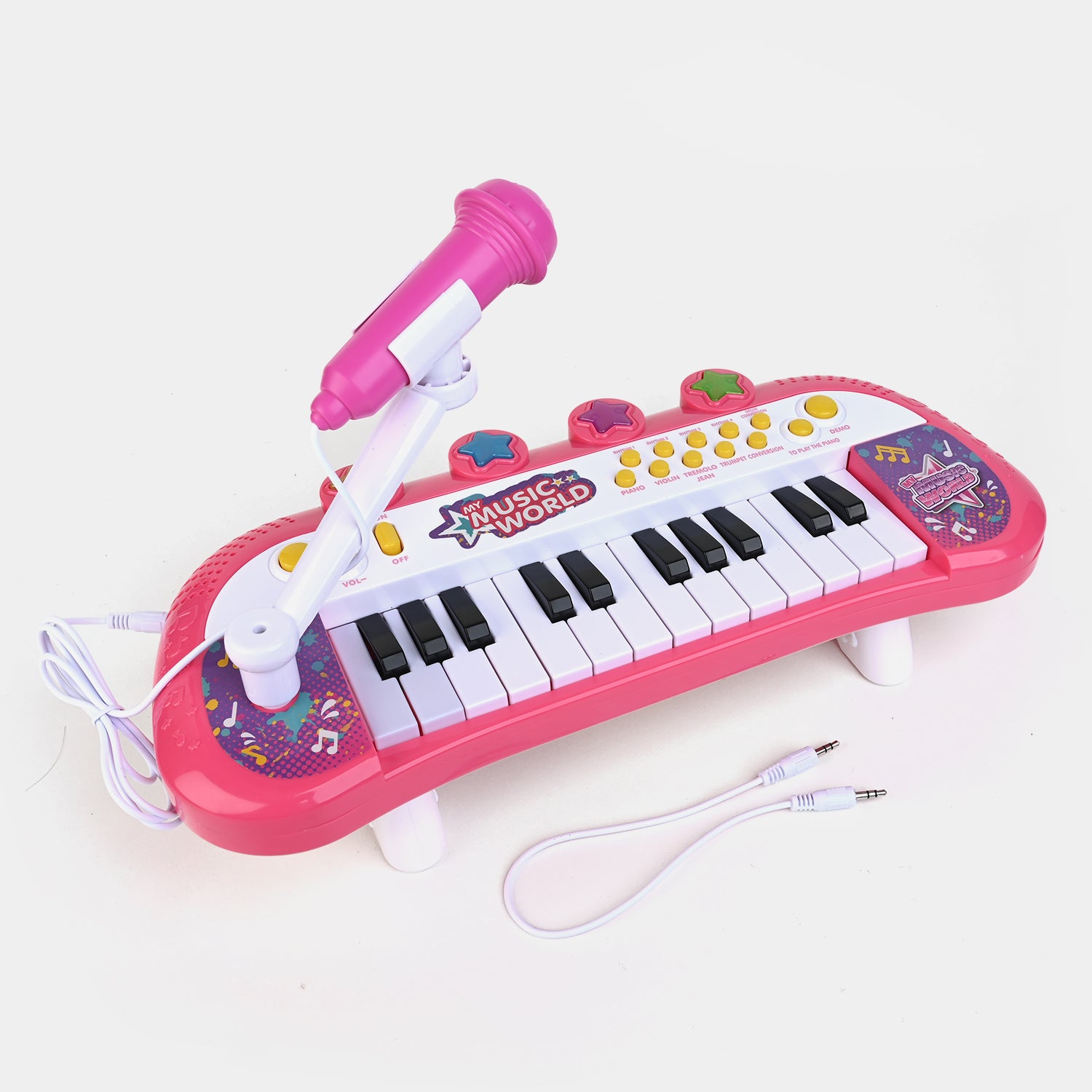 Electronic Keyboard Piano 24 Key Play Set