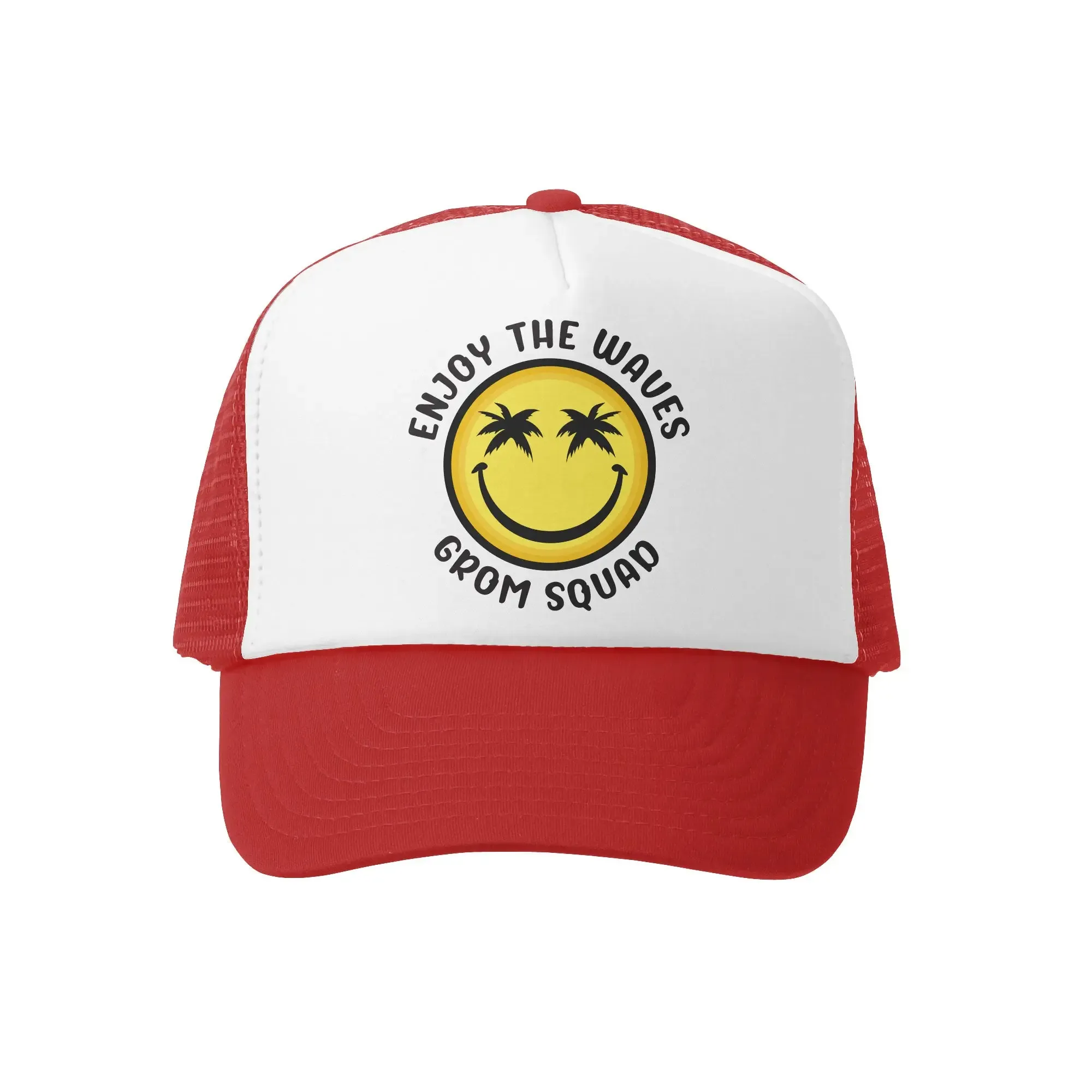 Enjoy the Waves Emoji Trucker Hat