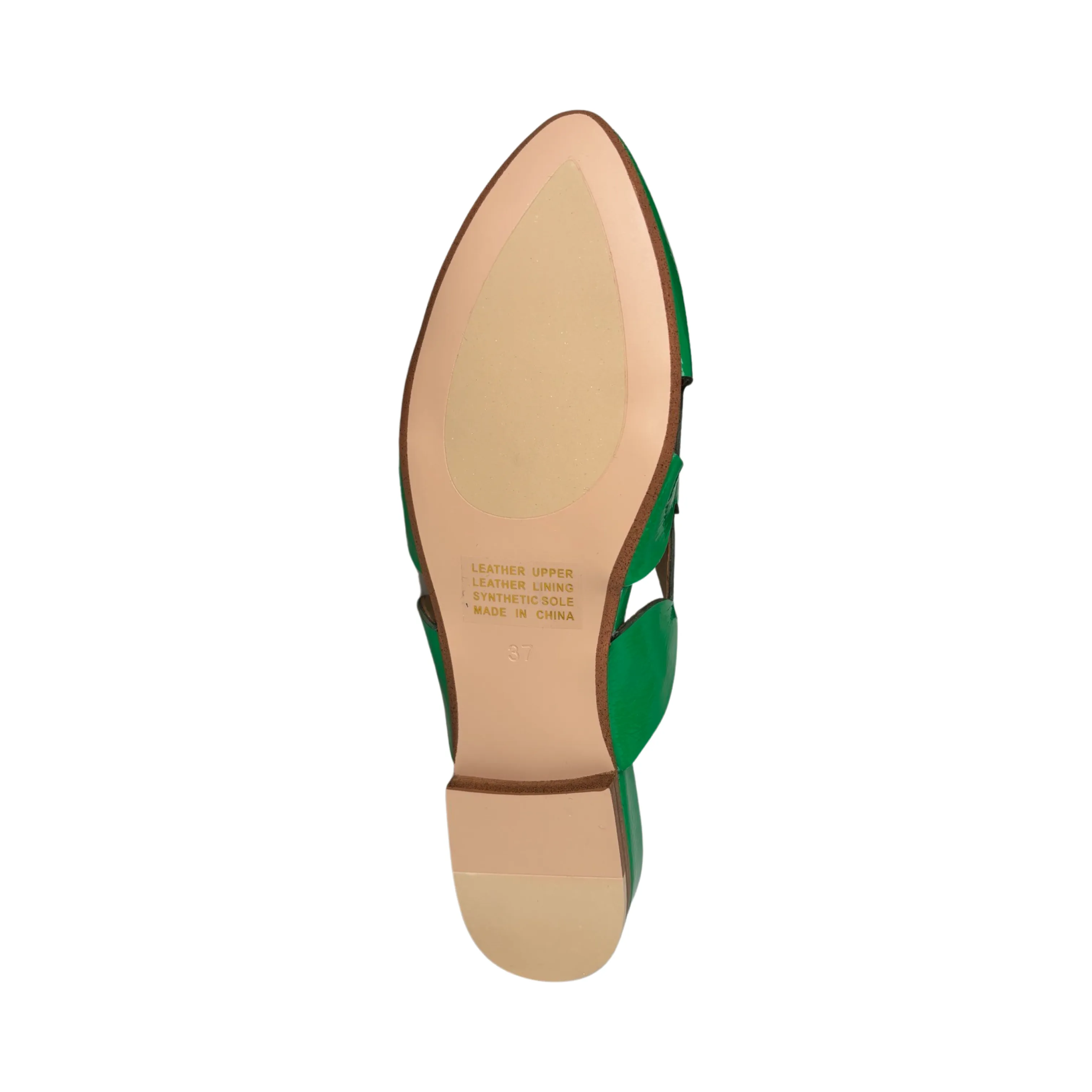 Forli Emerald Patent Flat Slide