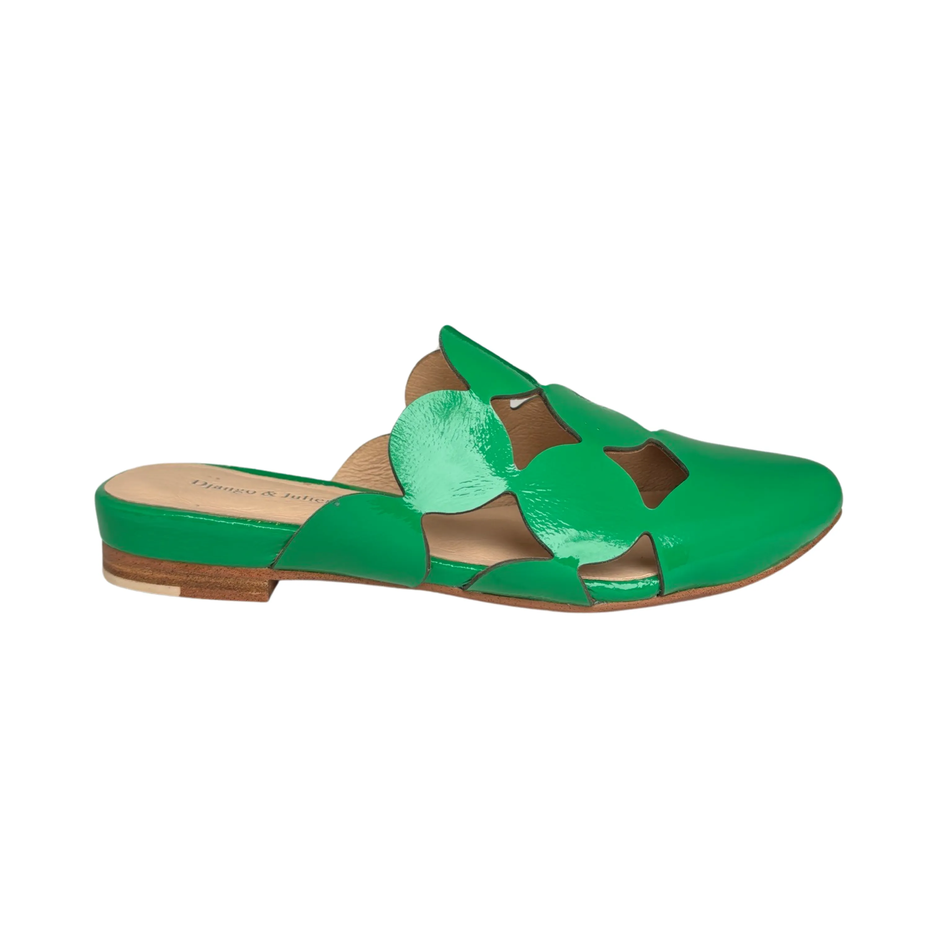 Forli Emerald Patent Flat Slide