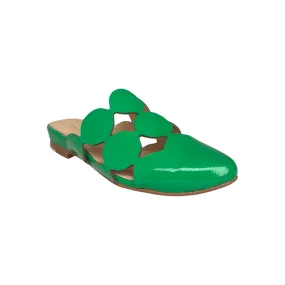 Forli Emerald Patent Flat Slide