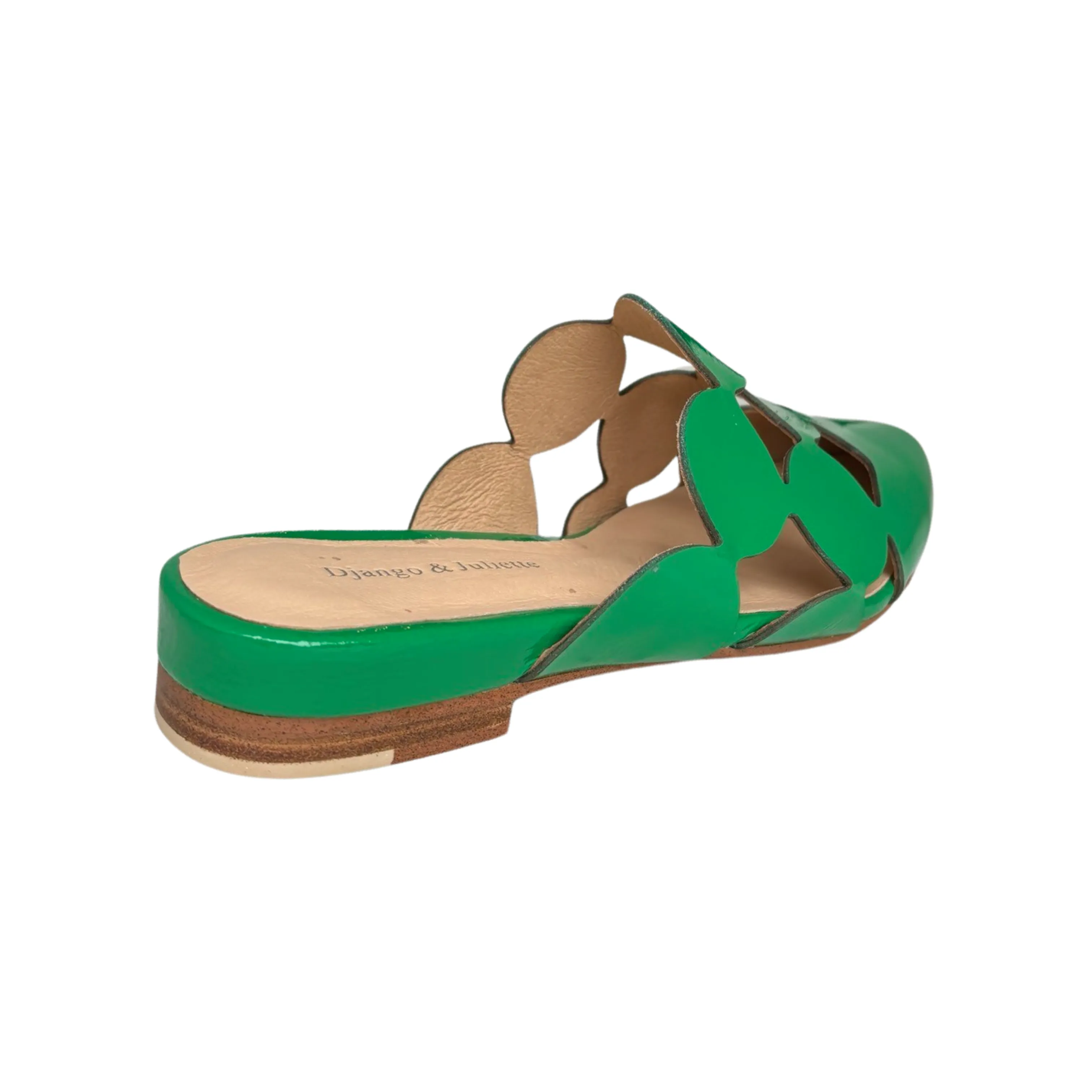 Forli Emerald Patent Flat Slide