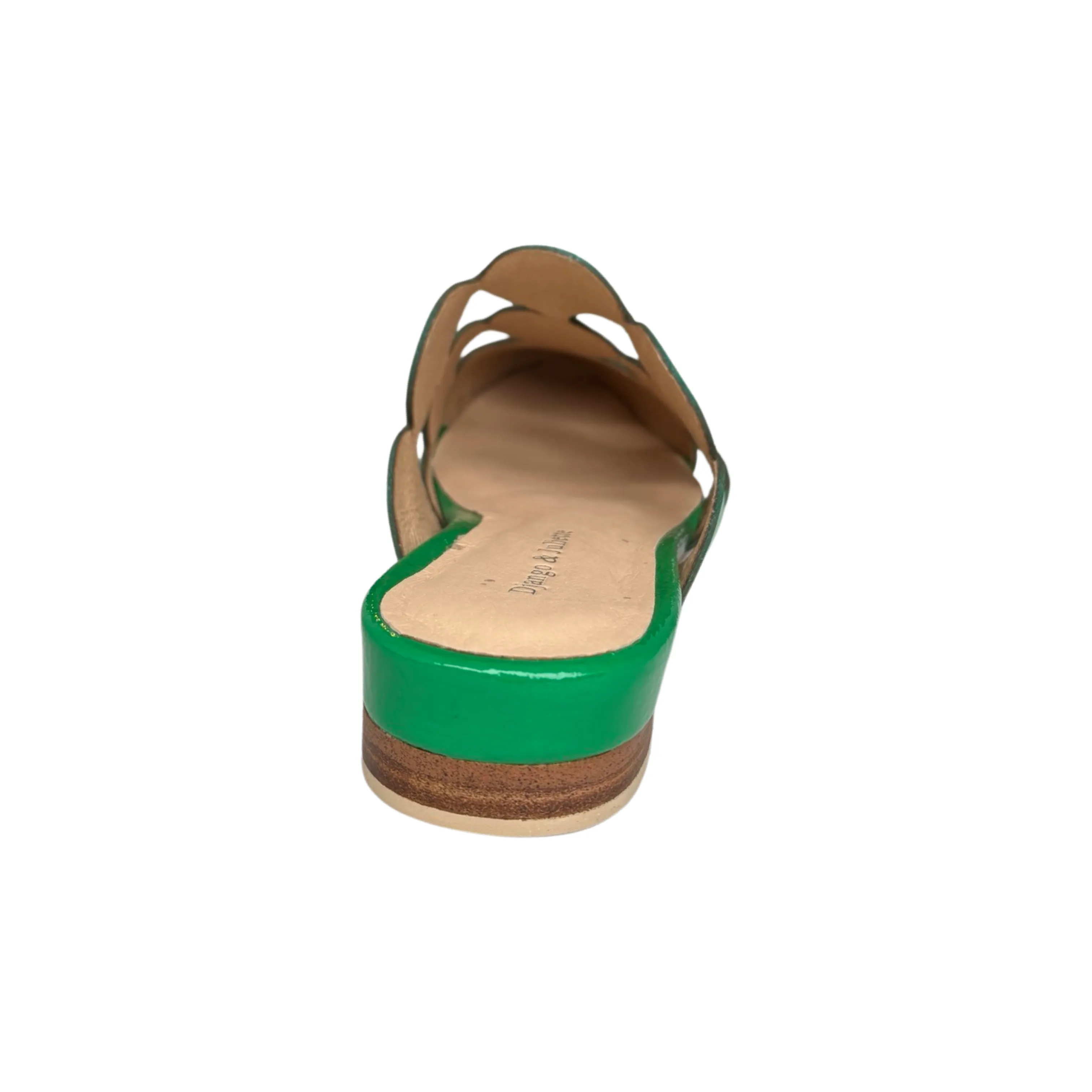 Forli Emerald Patent Flat Slide