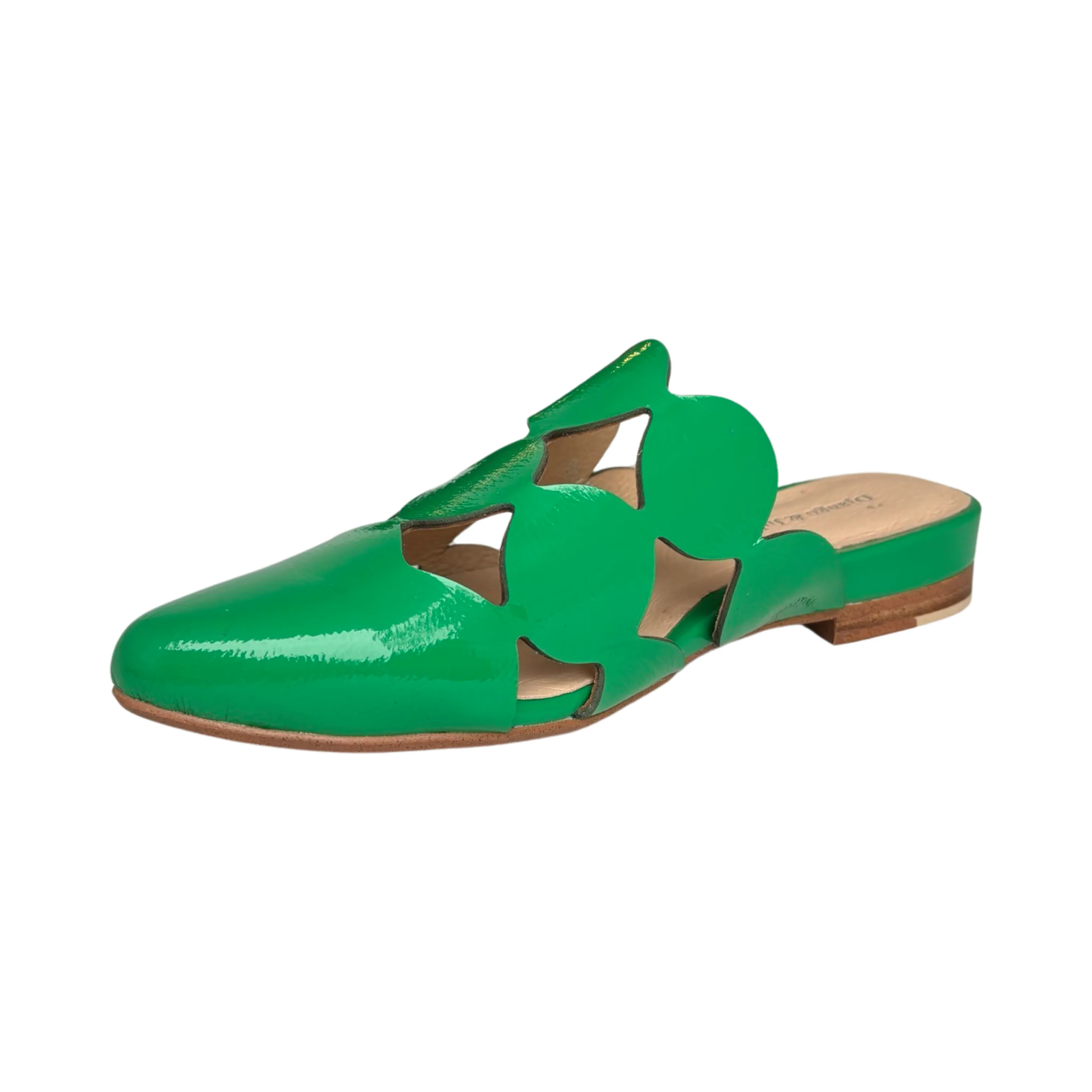 Forli Emerald Patent Flat Slide