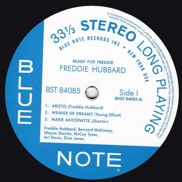 Freddie Hubbard ~ Ready For Freddie