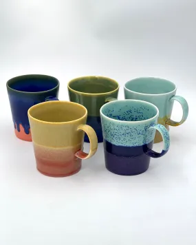 Hand Glazed Porcelain Mugs