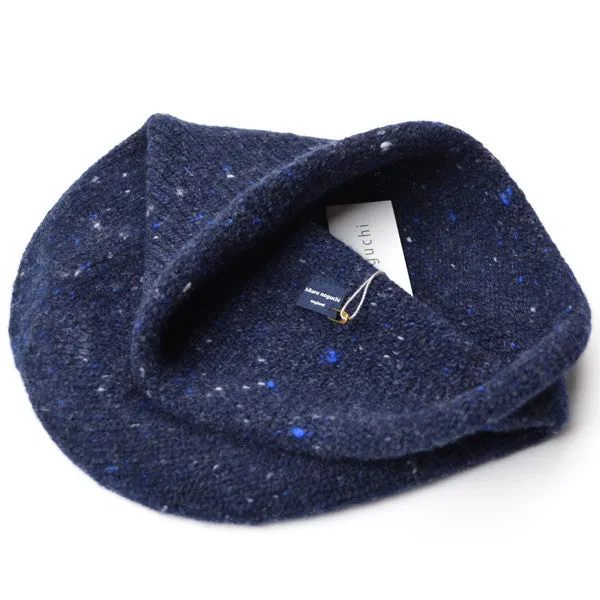 Hikaru Noguchi - Soft Tweed Beanie - Navy