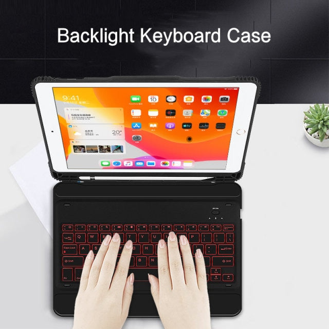 Keyboard Case For iPad Air 2 Air3 Case wireless Keyboard Cover For Apple Pad