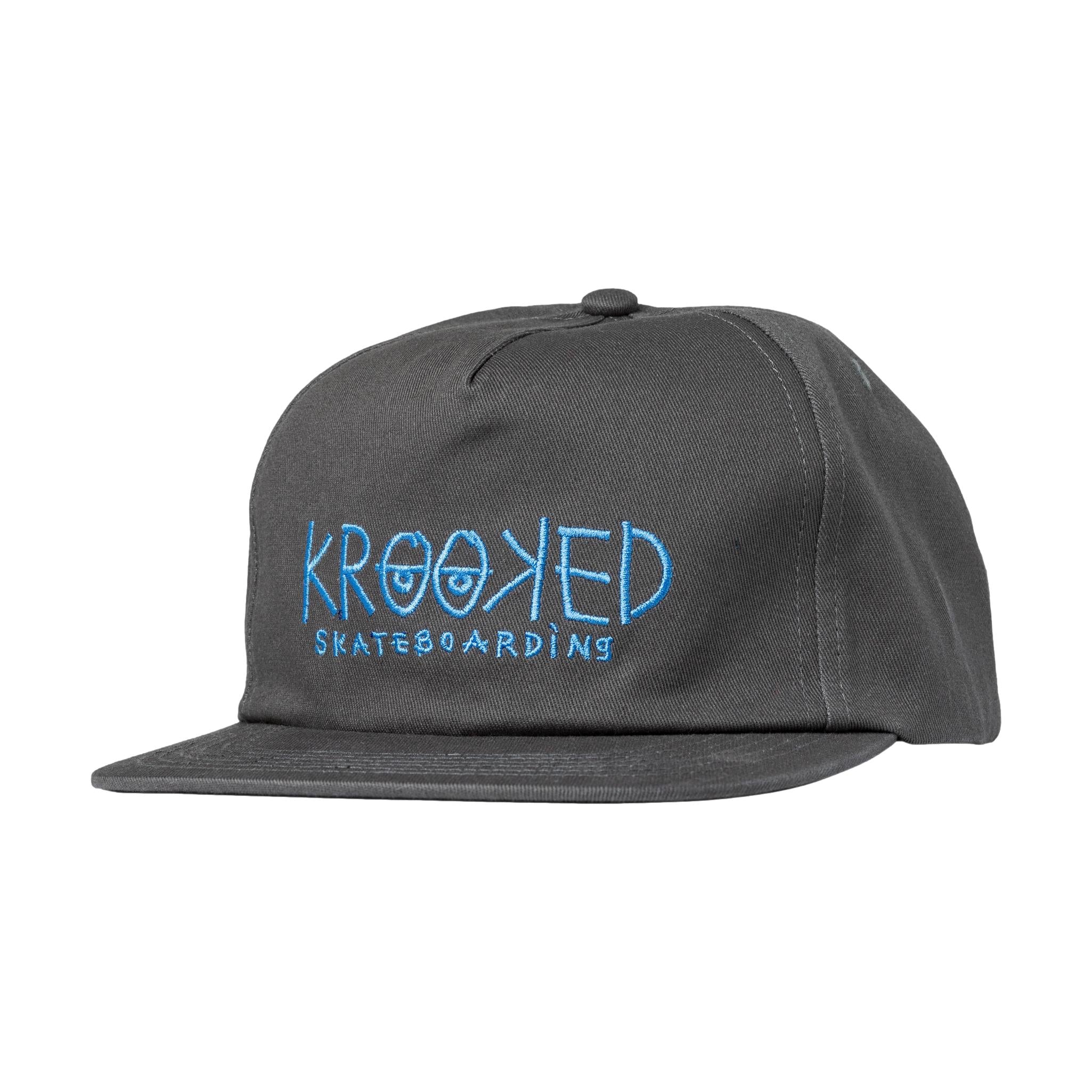 Krooked Adjustable Krooked Eyes Snapback Silver