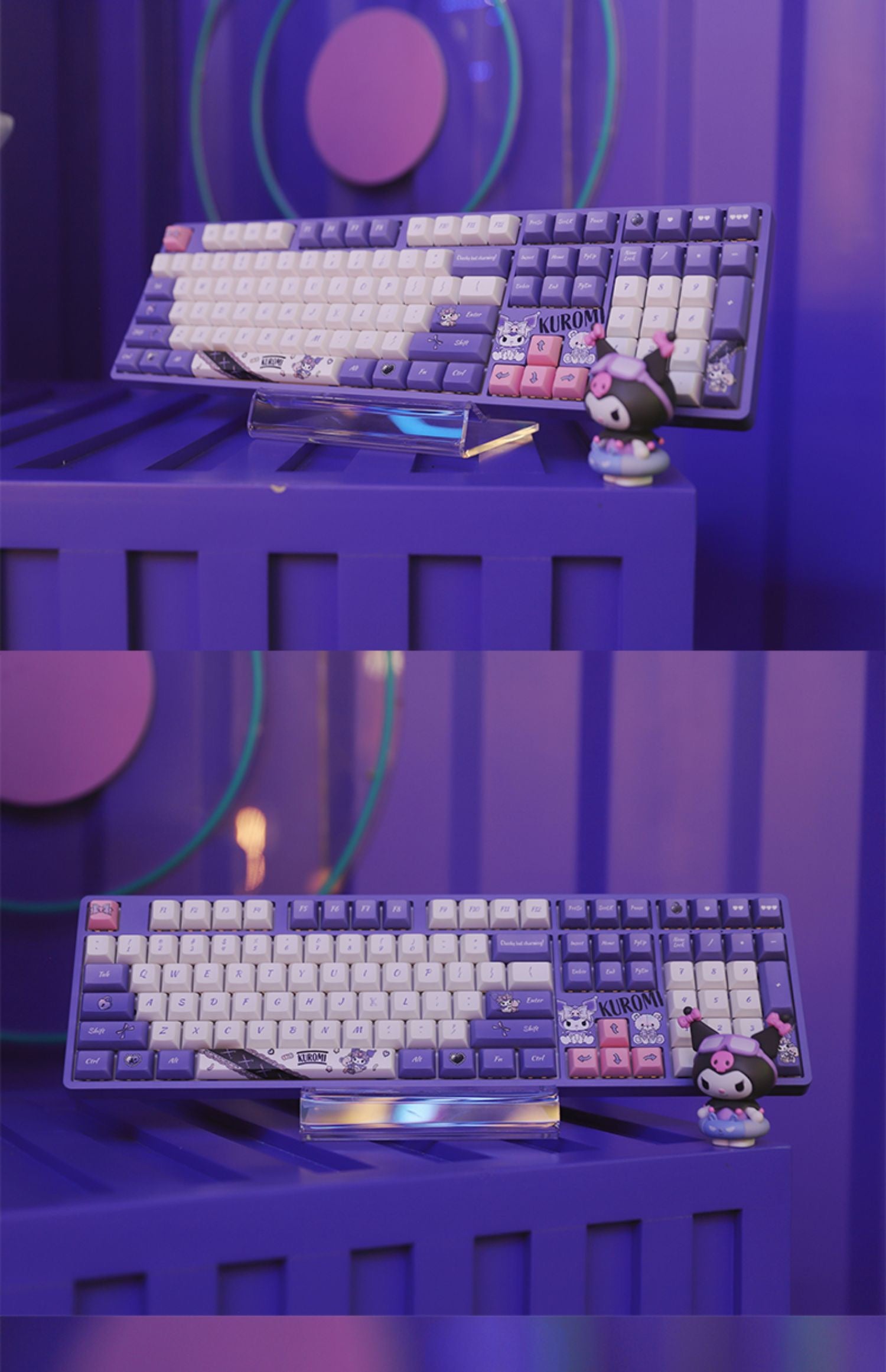 Kuromi Akko mechanical keyboard