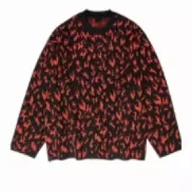 LVXWA INFRARED SKIN CREWNECK RED