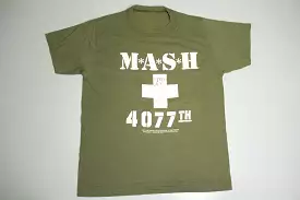 Mash 4077th Vintage 1983 Twentieth Century Fox Vintage 80's Licensed TV Promo T-Shirt