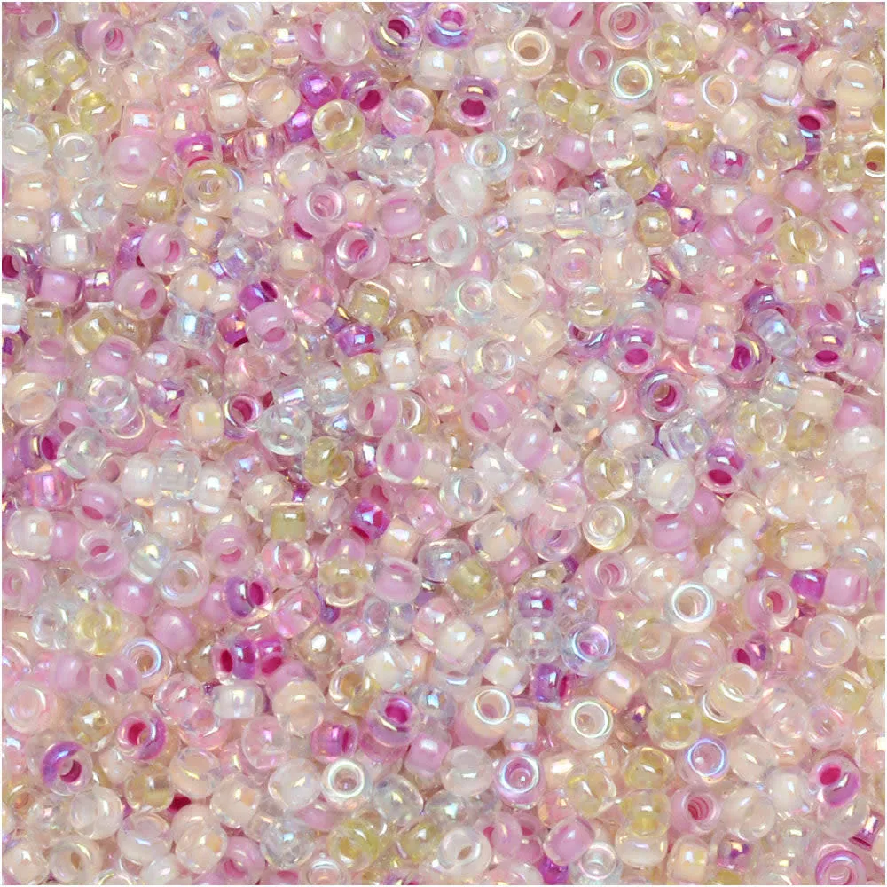 Miyuki Round Seed Beads, 15/0, #9MIX08 Serenity Mix (8.2 Gram Tube)