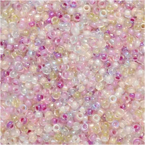 Miyuki Round Seed Beads, 15/0, #9MIX08 Serenity Mix (8.2 Gram Tube)