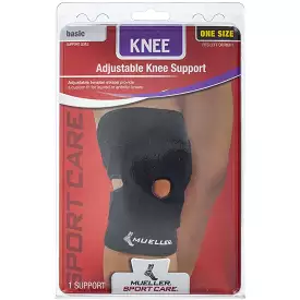 Mueller Sport Care Adjustable Basic Knee Support Brace