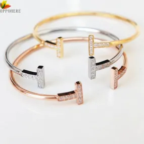 New Fashion Copper Love Bracelets Bangles