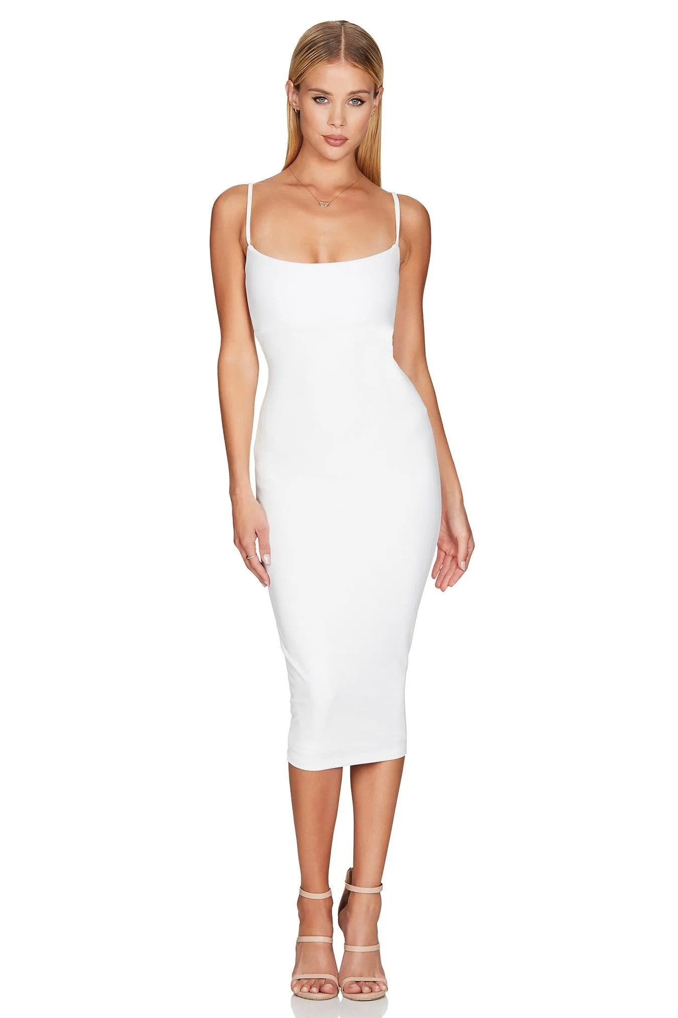 Nookie Bailey Midi Dress - Ivory