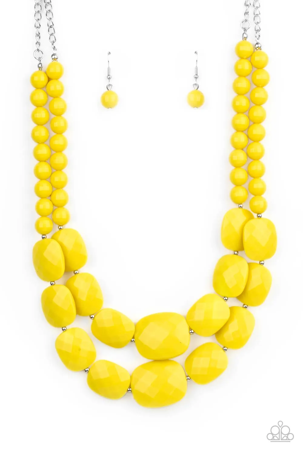 Paparazzi Resort Ready - Yellow Necklace