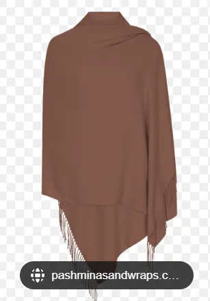 Pashmina Chocolate Brown A01-08