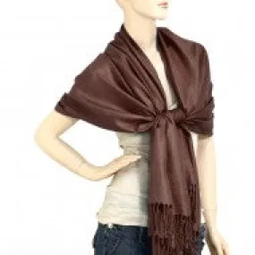 Pashmina Chocolate Brown A01-08